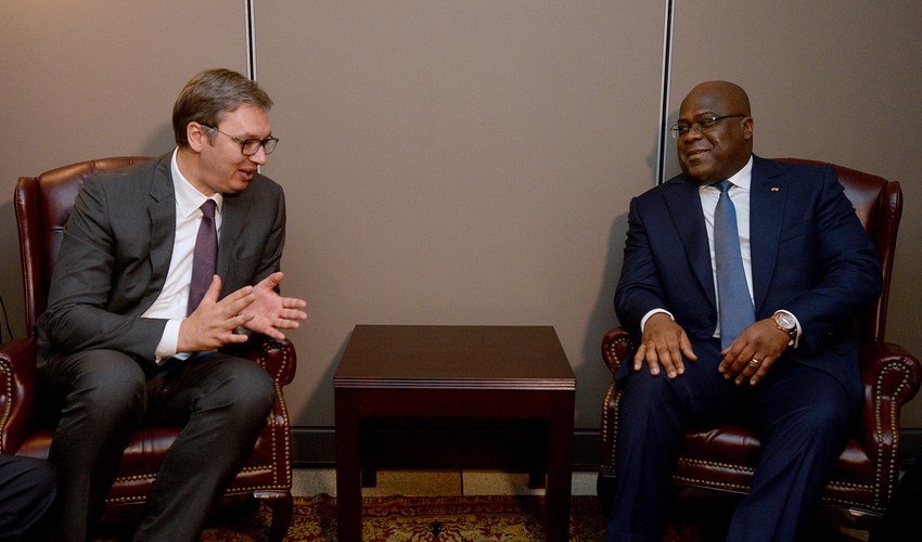 Aleksandar Vučić i predsednik Konga