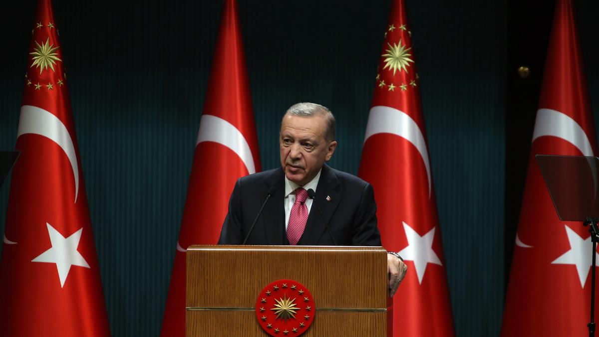 Prezydent Turcji Recep Tayyip Erdoğan
