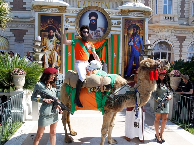 Sasha Baron Cohen w Cannes