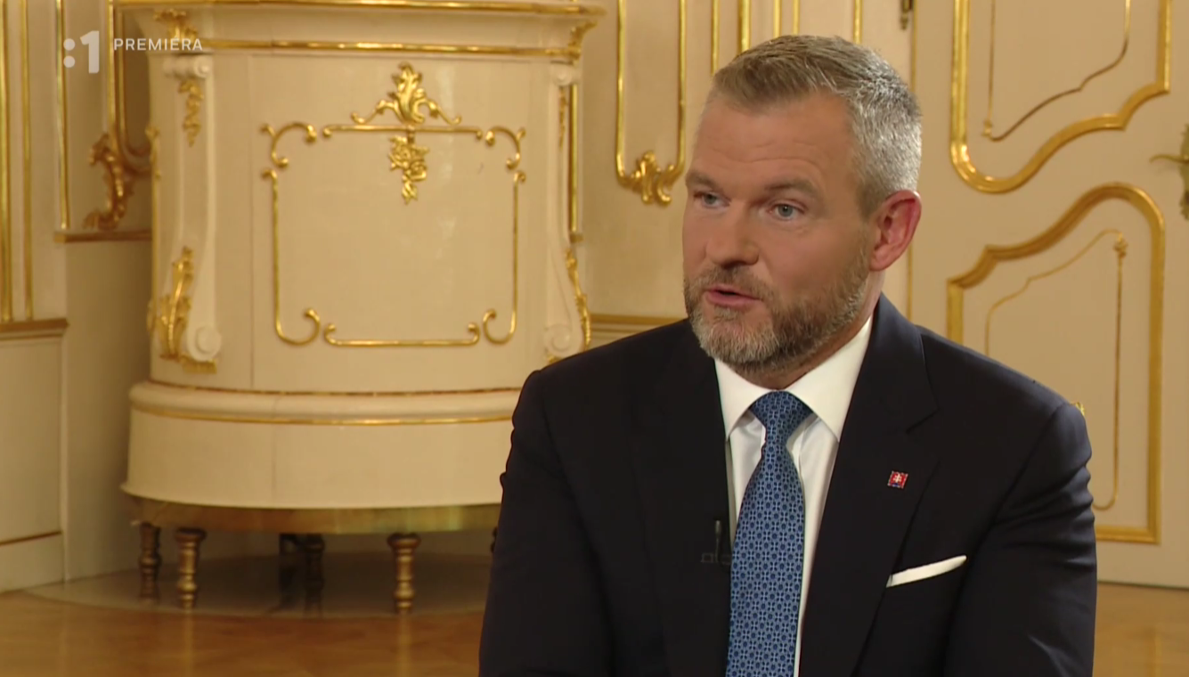 Prezident Peter Pellegrini v diskusnej relácii STVR O 5 minút 12.