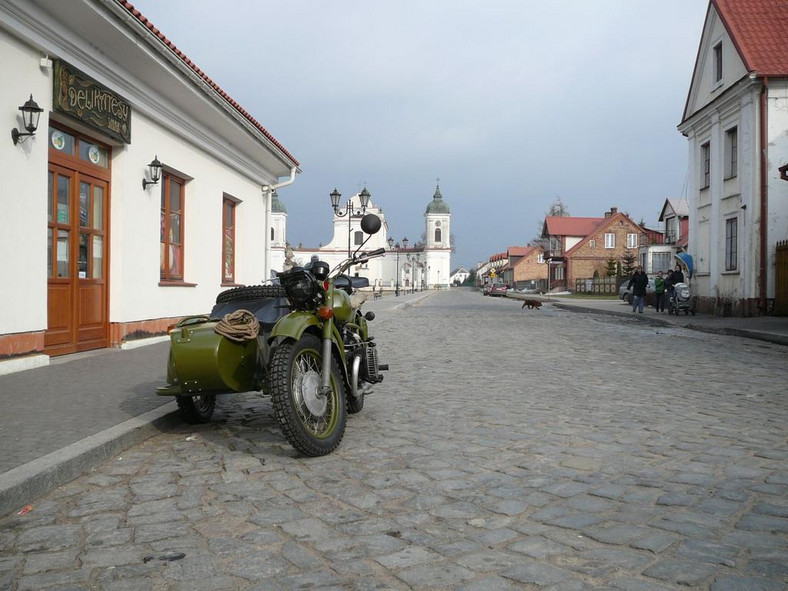 Przejazd zabytkowym motocyklem