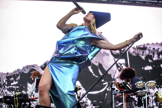 Roisin Murphy performs onstage during her concert at the BBK Live music festival in Bilbao, Spain, 07 July 2023.