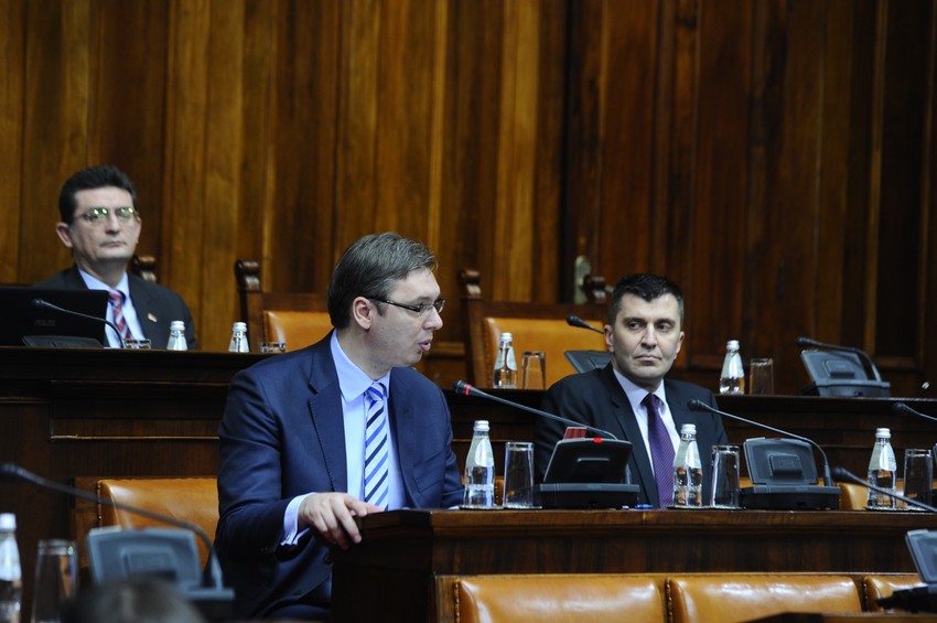 Vučić danas u Skupštini Srbije