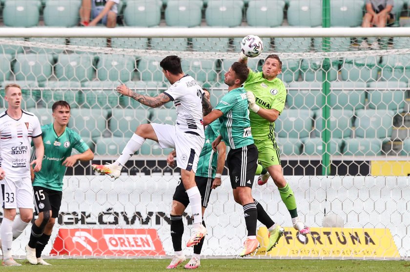 Pilka nozna. PKO Ekstraklasa. Legia Warszawa - Pogon Szczecin. 19.07.2020