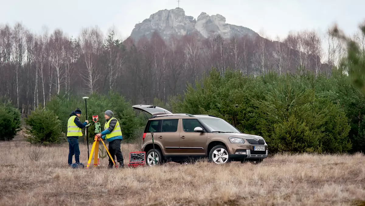 Skoda na etacie - tam, gdzie jeszcze nie wytyczono dróg