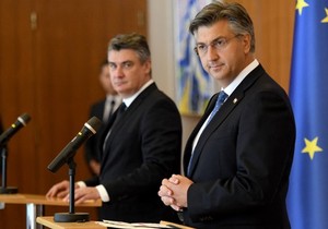 Zoran Milanović i Andrej Plenković