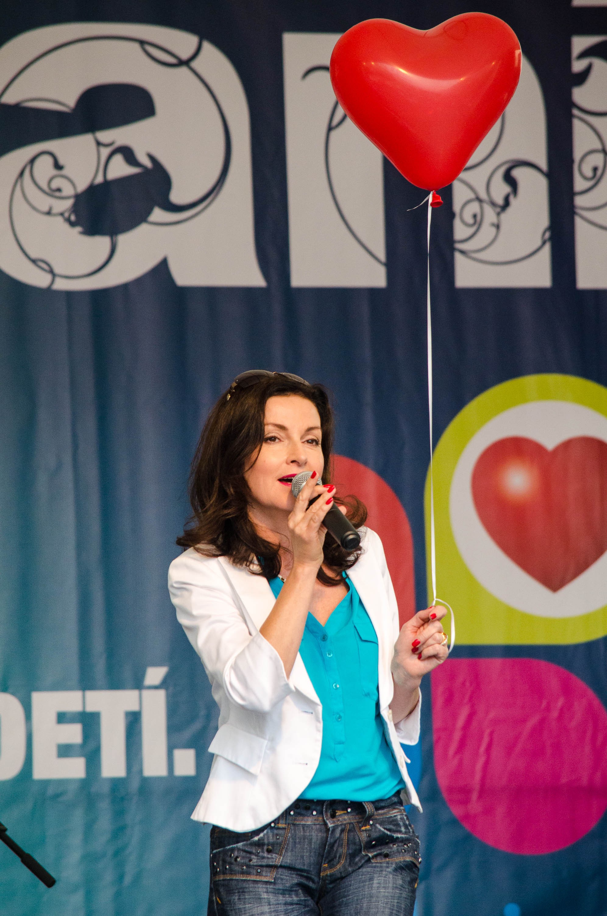 Slovenská speváčka Beáta Dubasová.