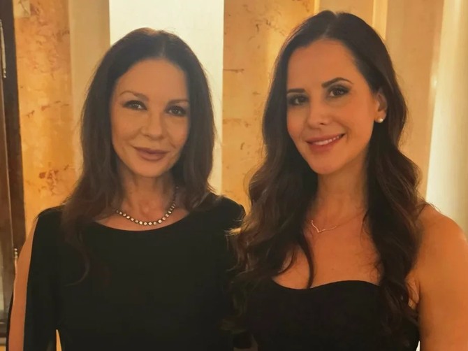 Tamara Vučić i Ketrin Zita-Džouns u Beogradu