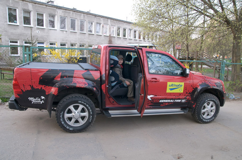 Isuzu D-Max: jazda na maxa