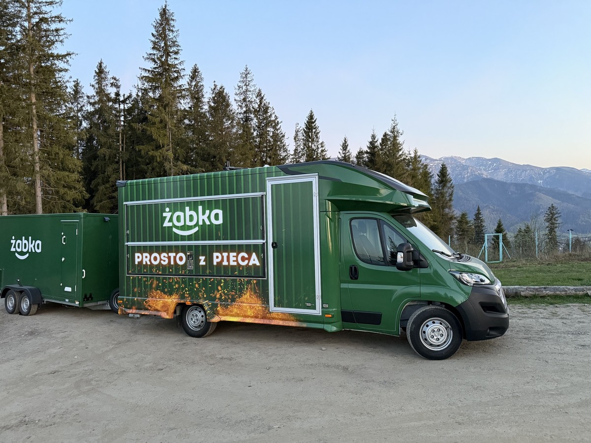 Żabka ma teraz swojego food trucka