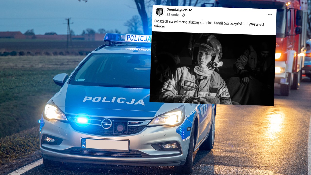 Nie żyje 25-letni Kamil. W całym województwie zawyły syreny