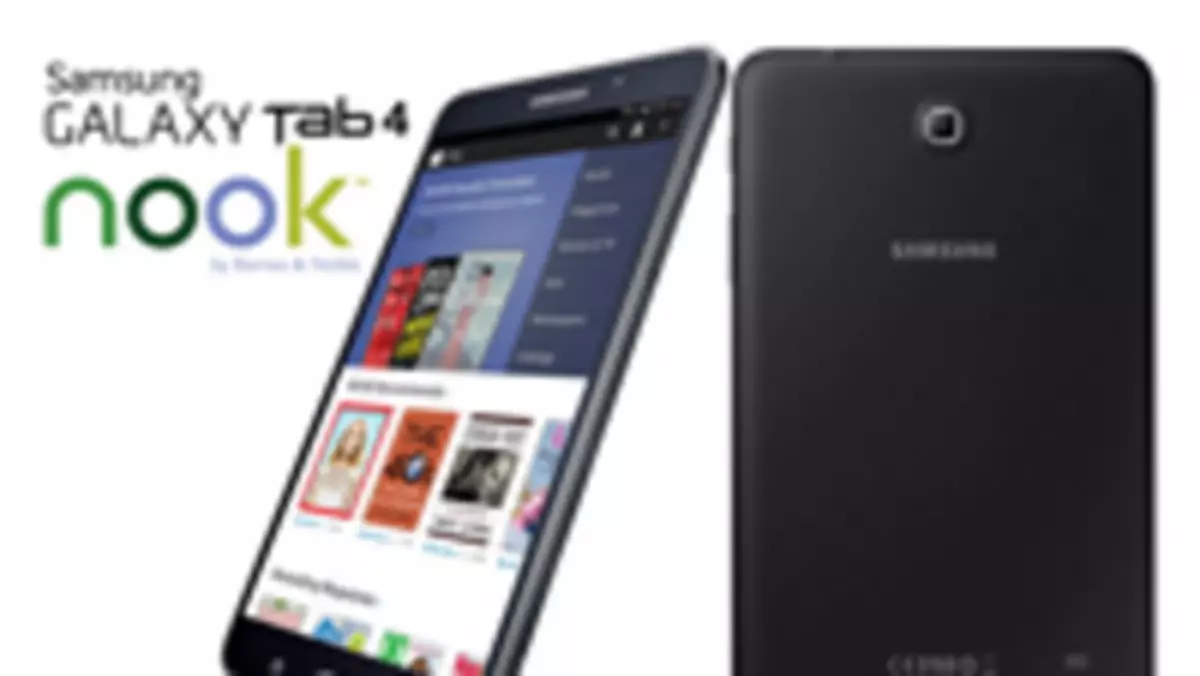 Samsung i Barnes & Noble zaprezentowali Galaxy Tab 4 NOOK