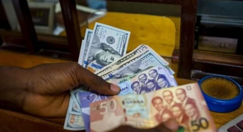 Ghana Cedi depreciating against the US dollar