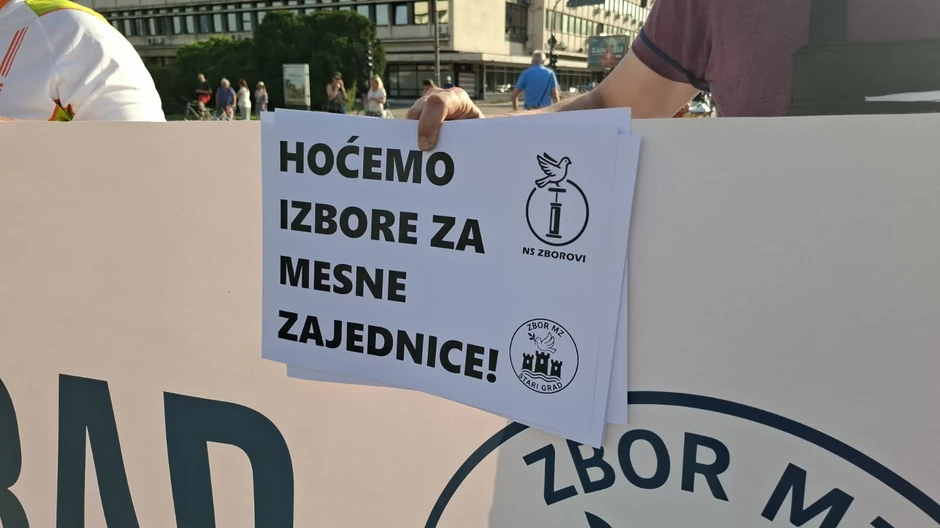 Blokada raskrsnica Novi Sad 0306 2025