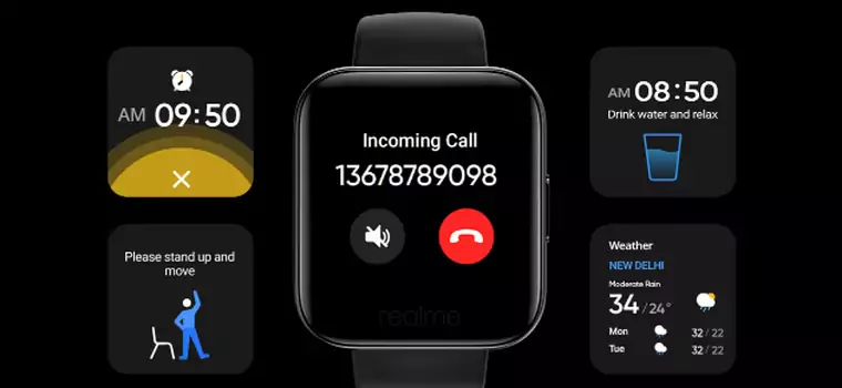 Realme Watch coraz bliżej. Znamy kolejne szczegóły techniczne