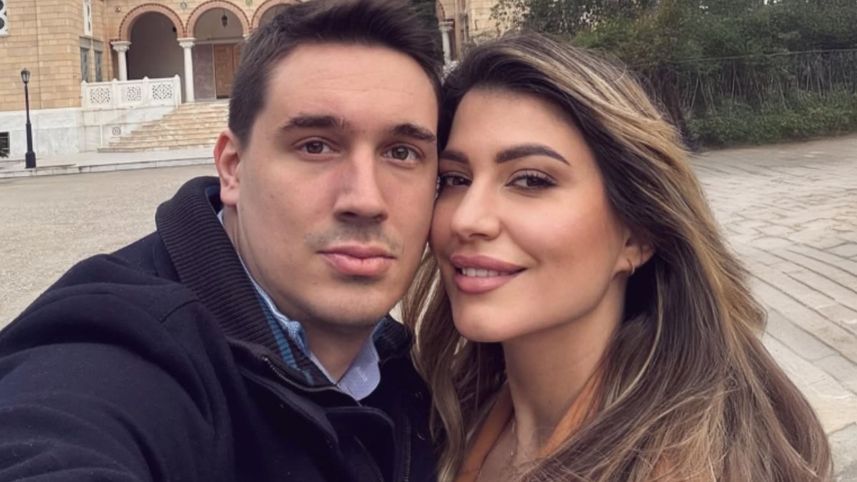 Anđela Đurašković sa mužem