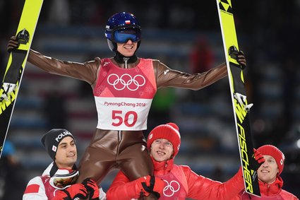 Złoty Kamil Stoch. Polak mistrzem olimpijskim w skokach narciarskich