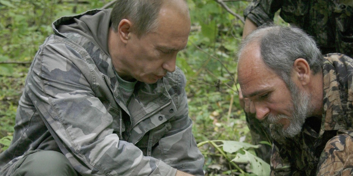 Putin i Ussuri tiger.