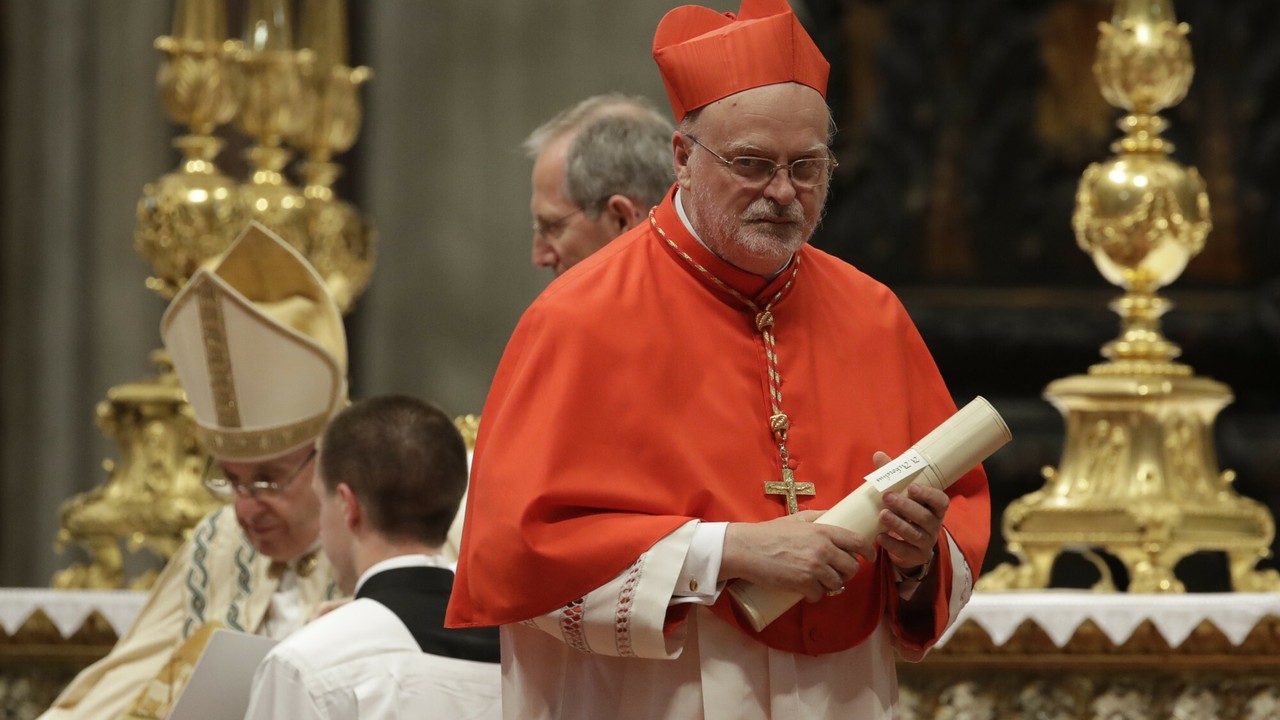 Jest wymieniany jako możliwy sukcesor Franciszka. Zabrał głos ws. konklawe [RELACJA NA ŻYWO]