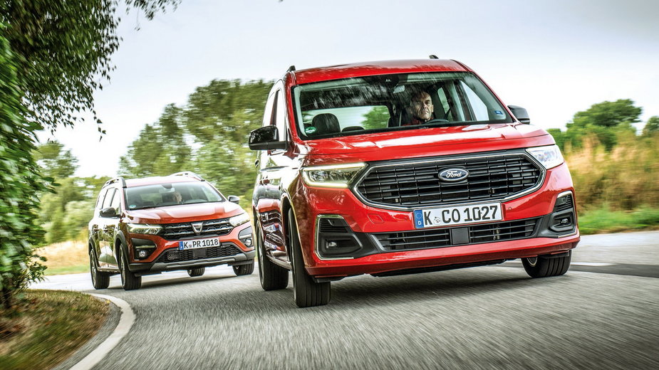 Ford Tourneo kontra Dacia Jogger - porównanie
