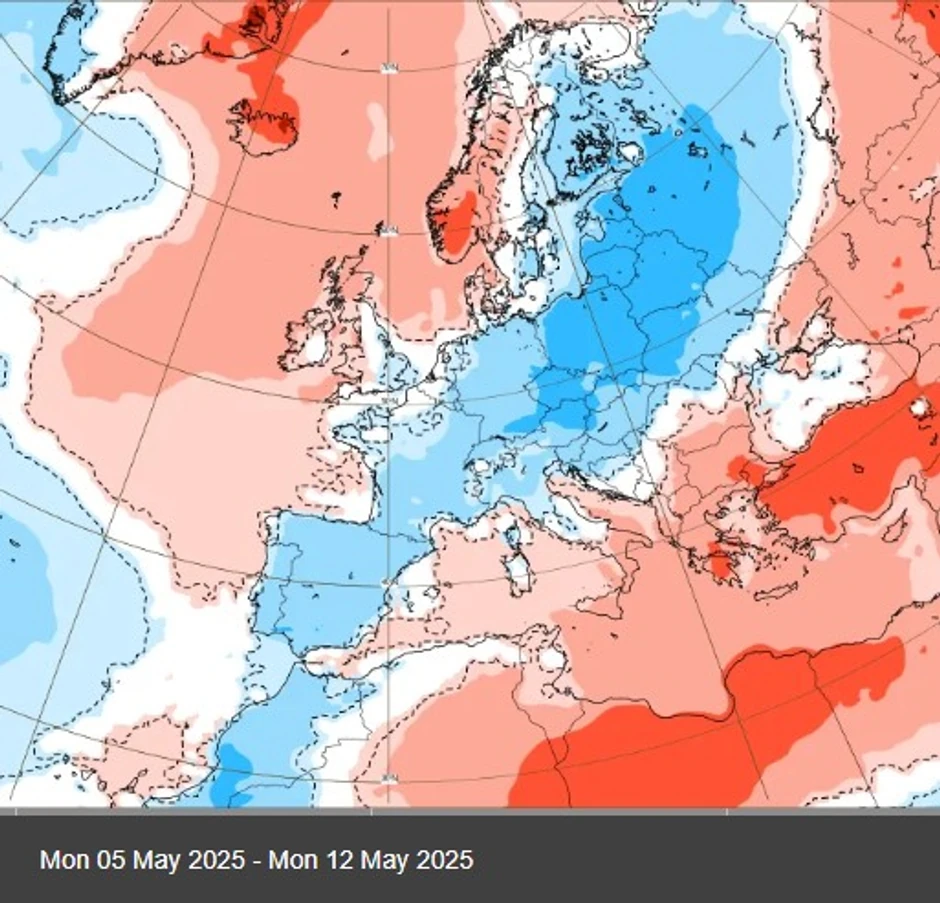 Ove nedelje će biti kišovito i osetno hladnije u odnosu na prošlu nedelju