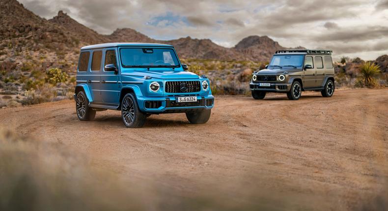 2025 Mercedes-Benz G 63 and G 550Mercedes-Benz AG – Communications & Marketing