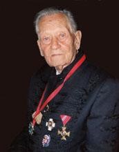 Pákh Imre édesapja, Sándor, aki Kárpátalja visszafoglalása után megkapta a vitézi címet  / Fotó: Pákh Imre