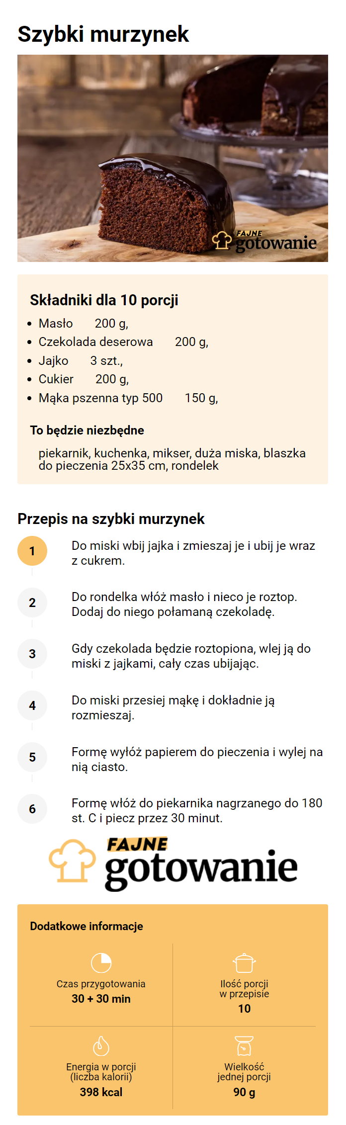 Szybki murzynek