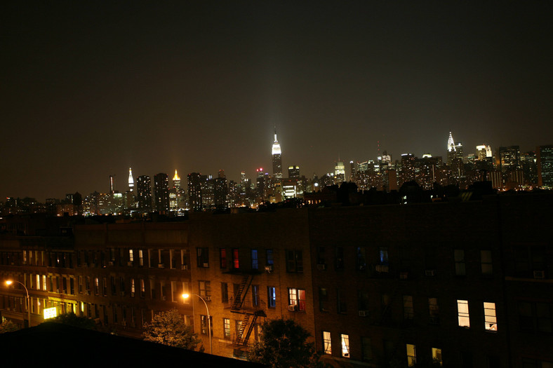 Widok na Manhattan z nowojorskiego Greenpointu
