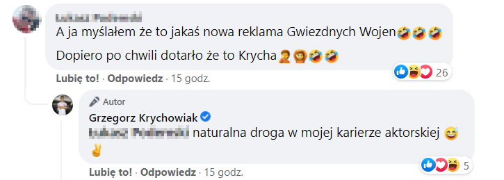 Grzegorz Krychowiak odpowiada fanom na komentarze