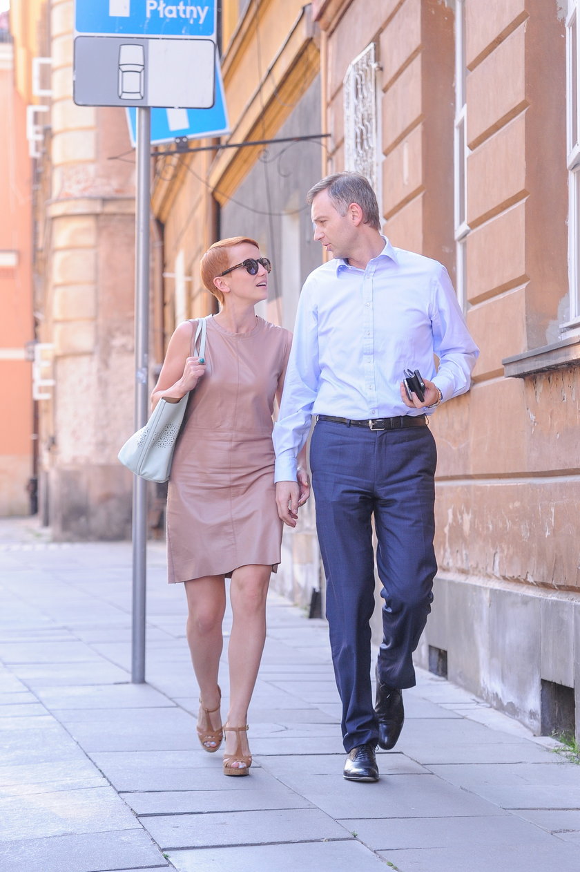 Wojciech Domański i Katarzyna Zielińska