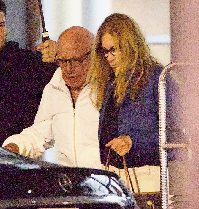 Rupert Mardok sa verenicom  SplashNews.com/ Splash