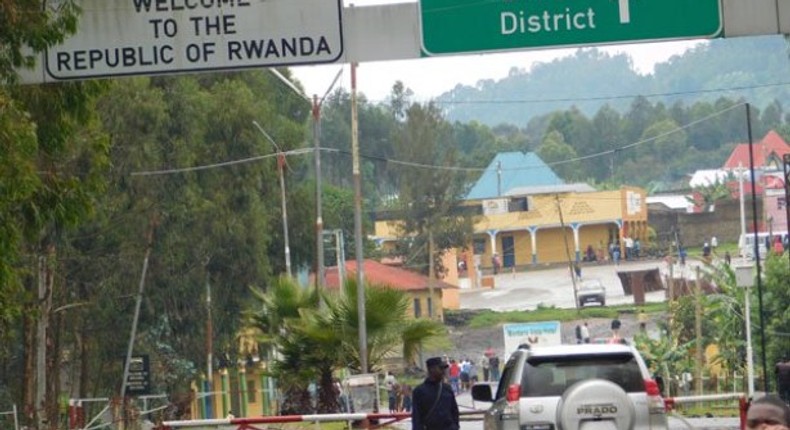 Uganda-Rwandan border