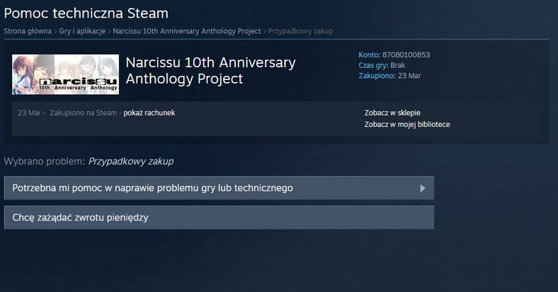 Steam, jak zwrócić grę?