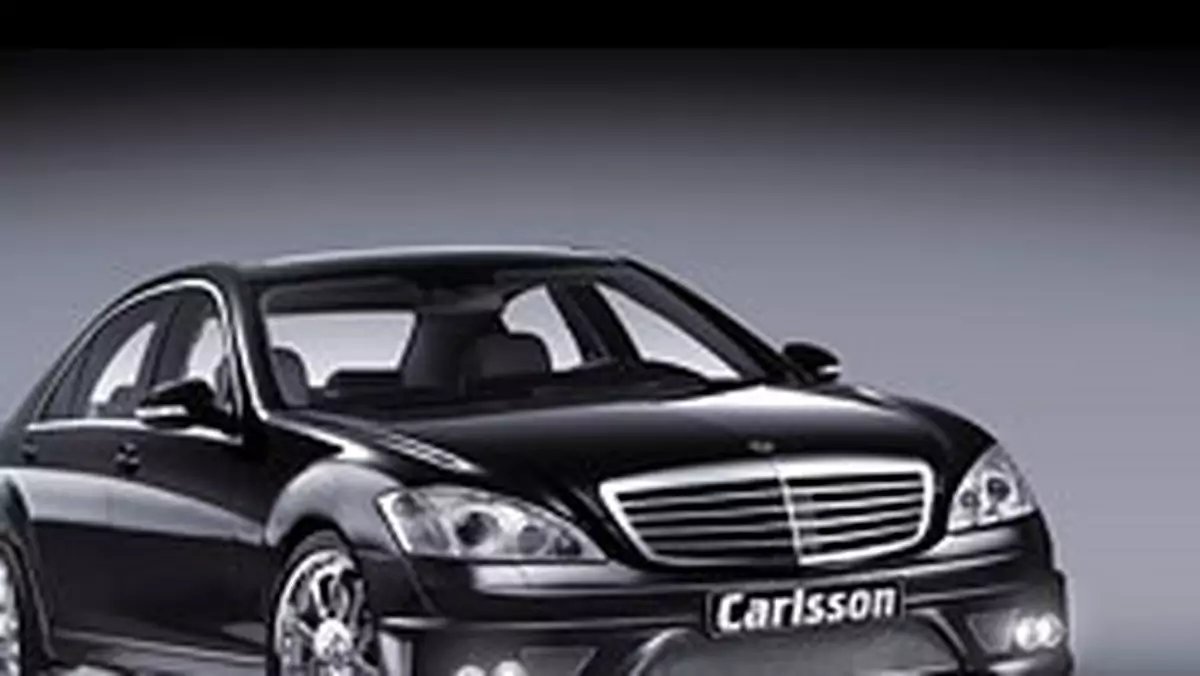 Mercedes-Benz S: sportowy garnitur firmy Carlsson