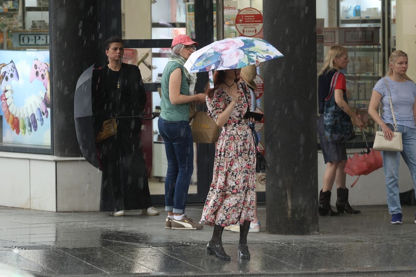 Jaka kiša u Beogradu 