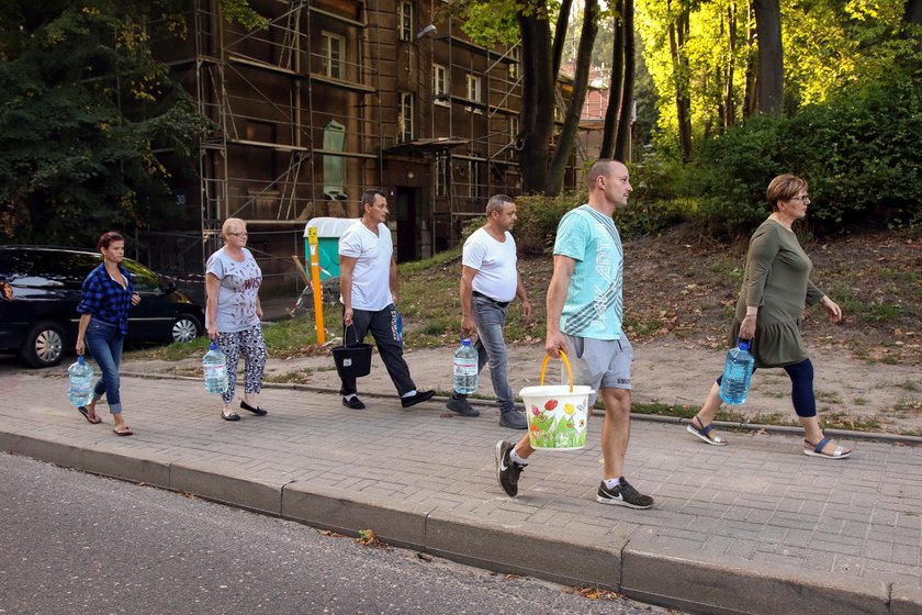 ul. Arciszewskich, mieszkańcy nie mają wody