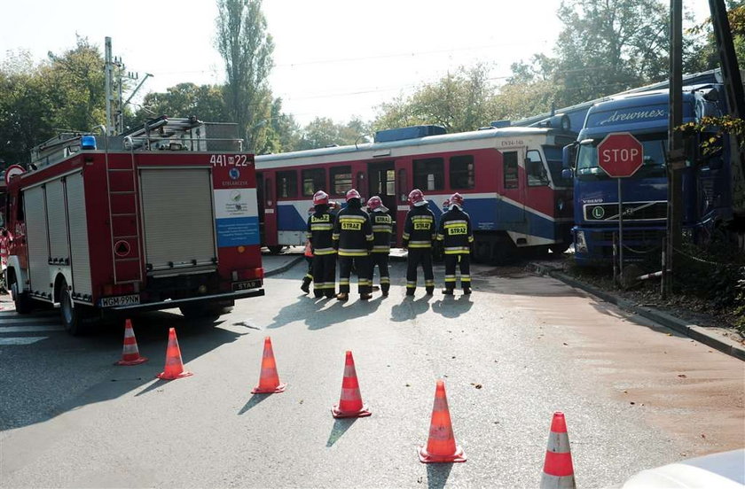 Warszawa sparaliżowana. Wypadek z WKD!