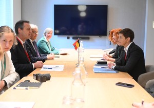 Ana Brnabić i Vinsent Blondel