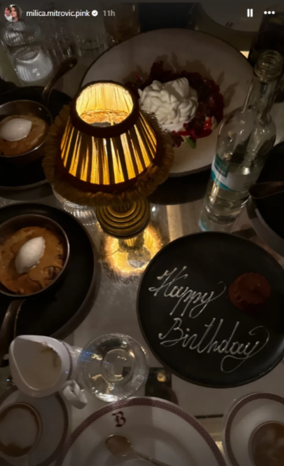 Milica Mitrović proslavila rođendan u Londonu