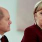 Olaf Scholz i Angela Merkel