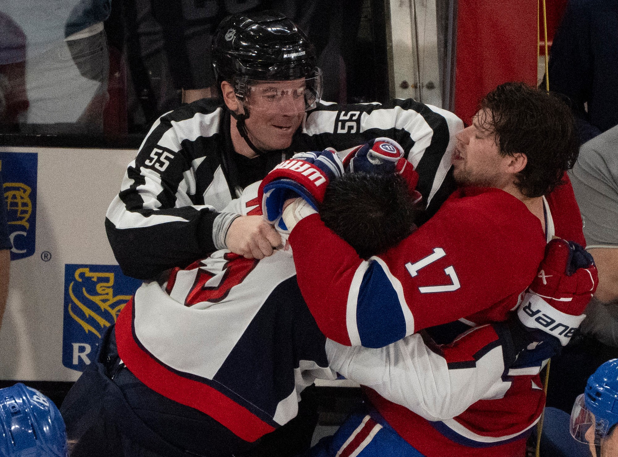 Zápas play-off NHL: Montreal Canadiens - Washington Capitals.