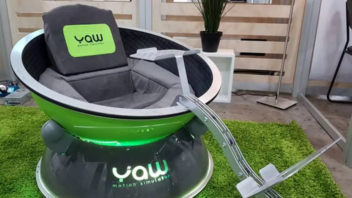 Yaw VR – nowe krzesło do immersji w świecie rzeczywistości wirtualnej