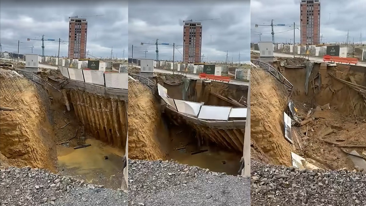 Urušio se put u Prištini