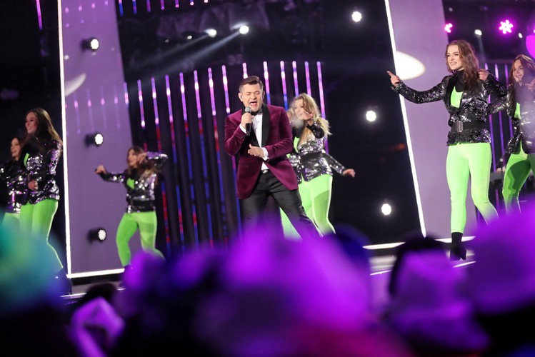 Zenek Martyniuk podczas Sylwestra z Dwójką w Zakopanem