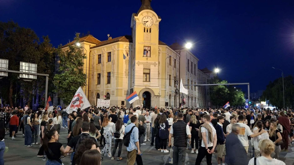 Niš protest