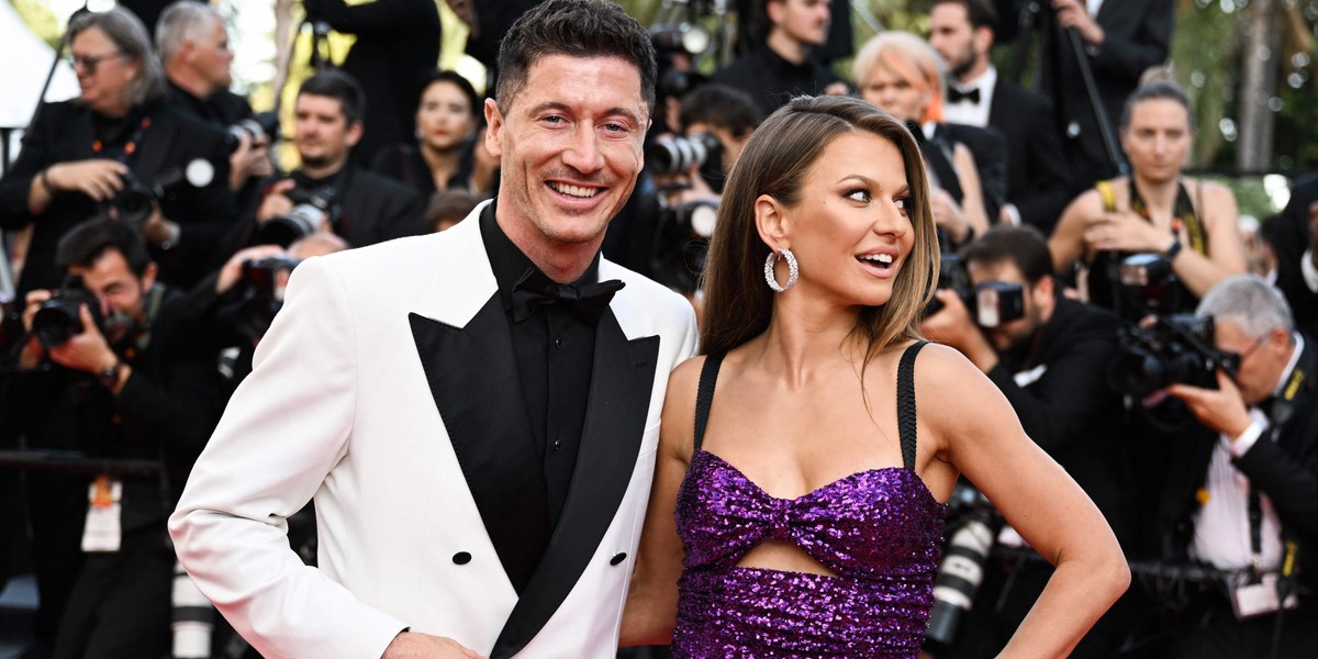 Lewandowscy w Cannes