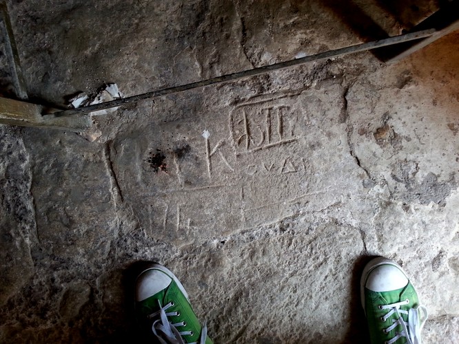 Akrokorynt, Grecja. Kościół św. Dmitrija Obrońcy Twierdzy