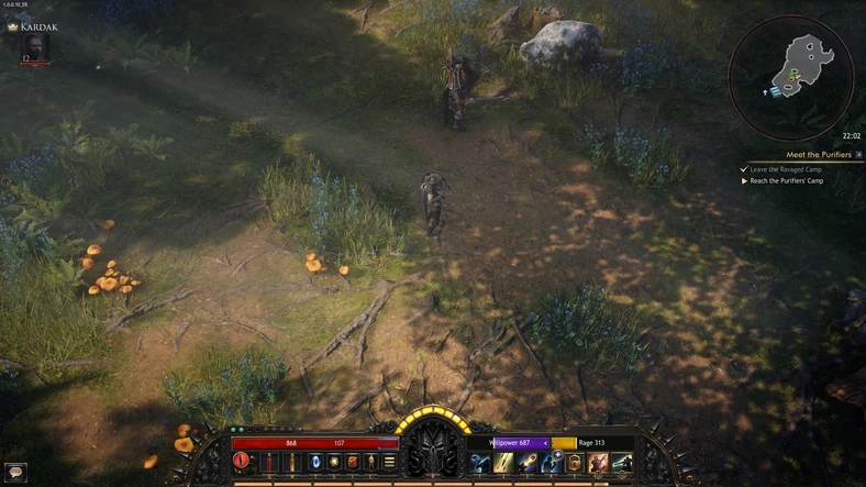 W przeciwieństwie do Path of Exile, tutaj kamera jest ustawiona dosyć wysoko