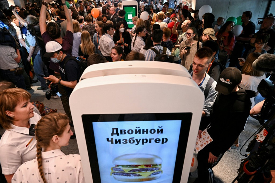 Otwarcie rosyjskiej wersji McDonald's w Moskwie